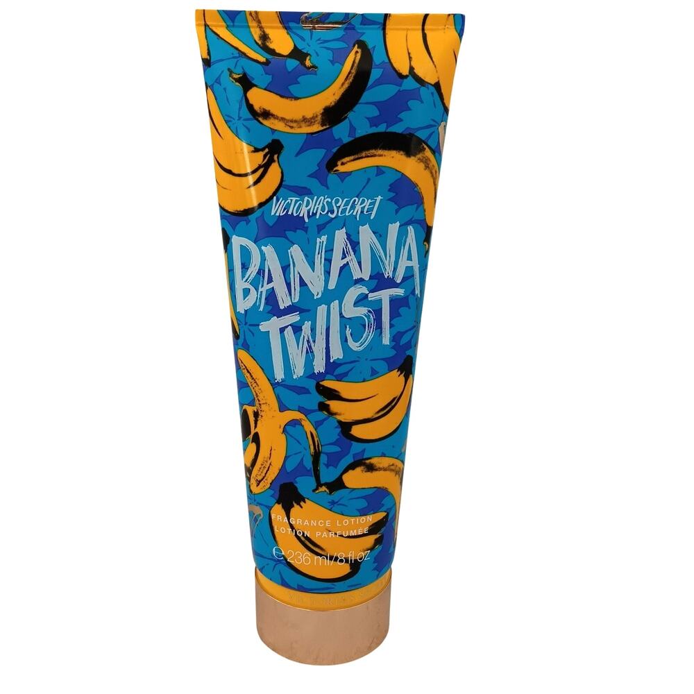 Victoria's Secret Banana Twist Fragrance Body Lotion Cream 8 oz. New